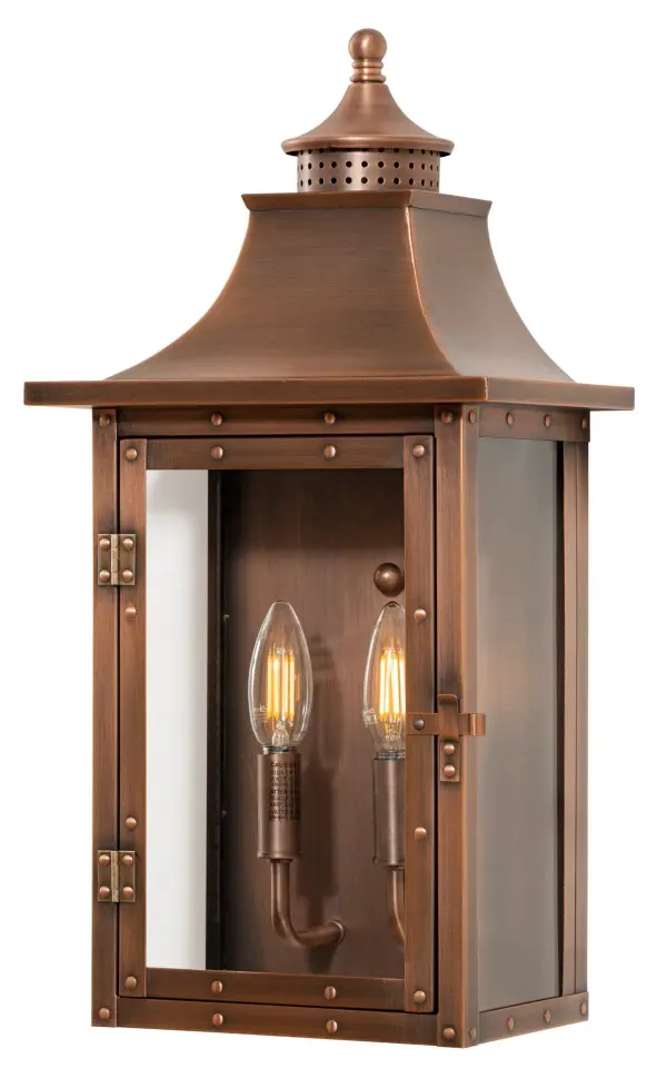 St. Charles 2-Light Outdoor Wall Sconce - Image 2