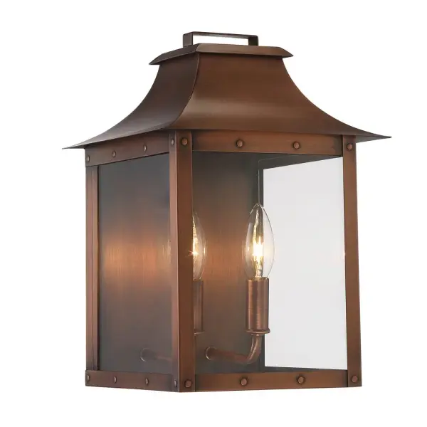 Manchester 2-Light Outdoor Wall Sconce - Image 1