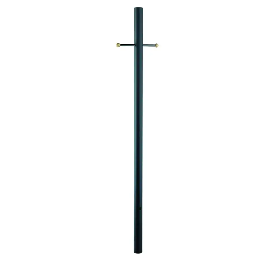 7-Foot Direct Burial Lamp Post with Crossarm