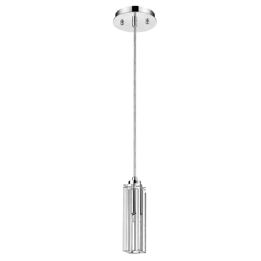 Solo 1-Light Crystal Pendant - Image 1