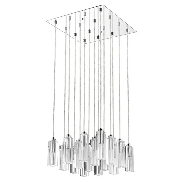 Icarus 16-Light Chandelier in Polished Chrome - Image 1