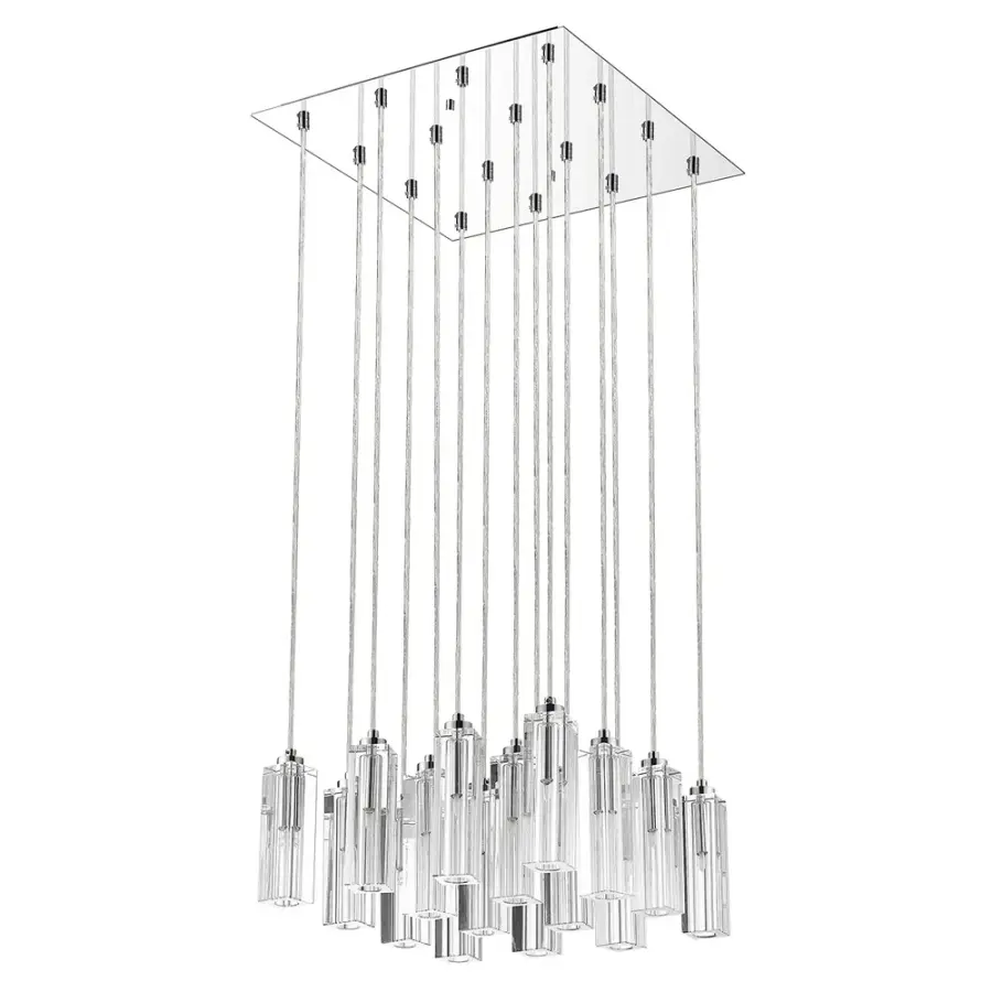 Icarus 16-Light Chandelier in Polished Chrome - Image 1