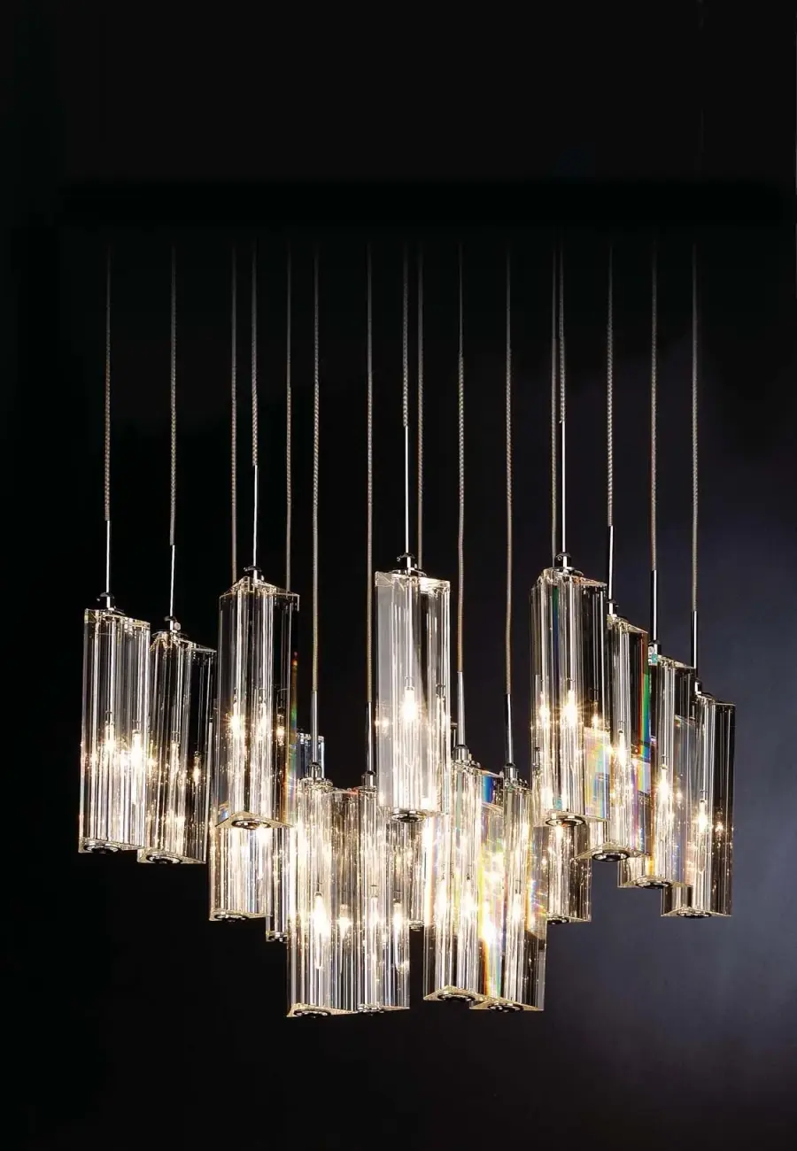 Icarus 16-Light Chandelier in Polished Chrome - Image 2