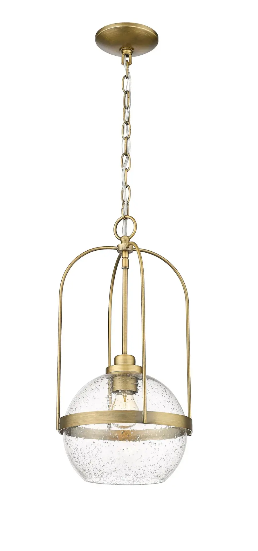 Devonshire 1-Light Pendant in Antique Textured Bronze - Image 2