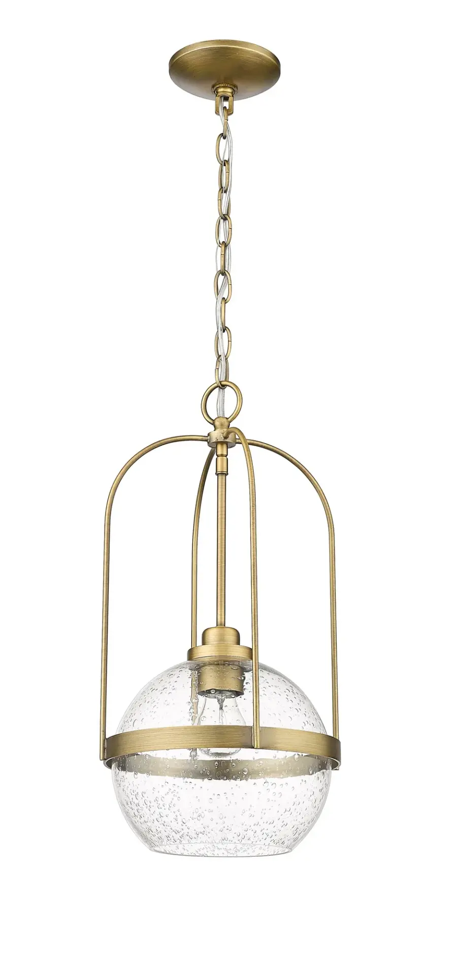 Devonshire 1-Light Pendant in Antique Textured Bronze - Image 3