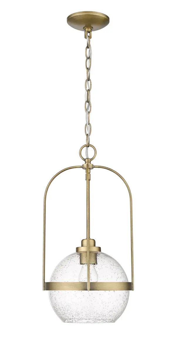 Devonshire 1-Light Pendant in Antique Textured Bronze - Image 4