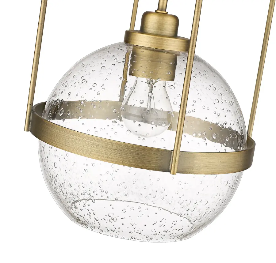 Devonshire 1-Light Pendant in Antique Textured Bronze - Image 6