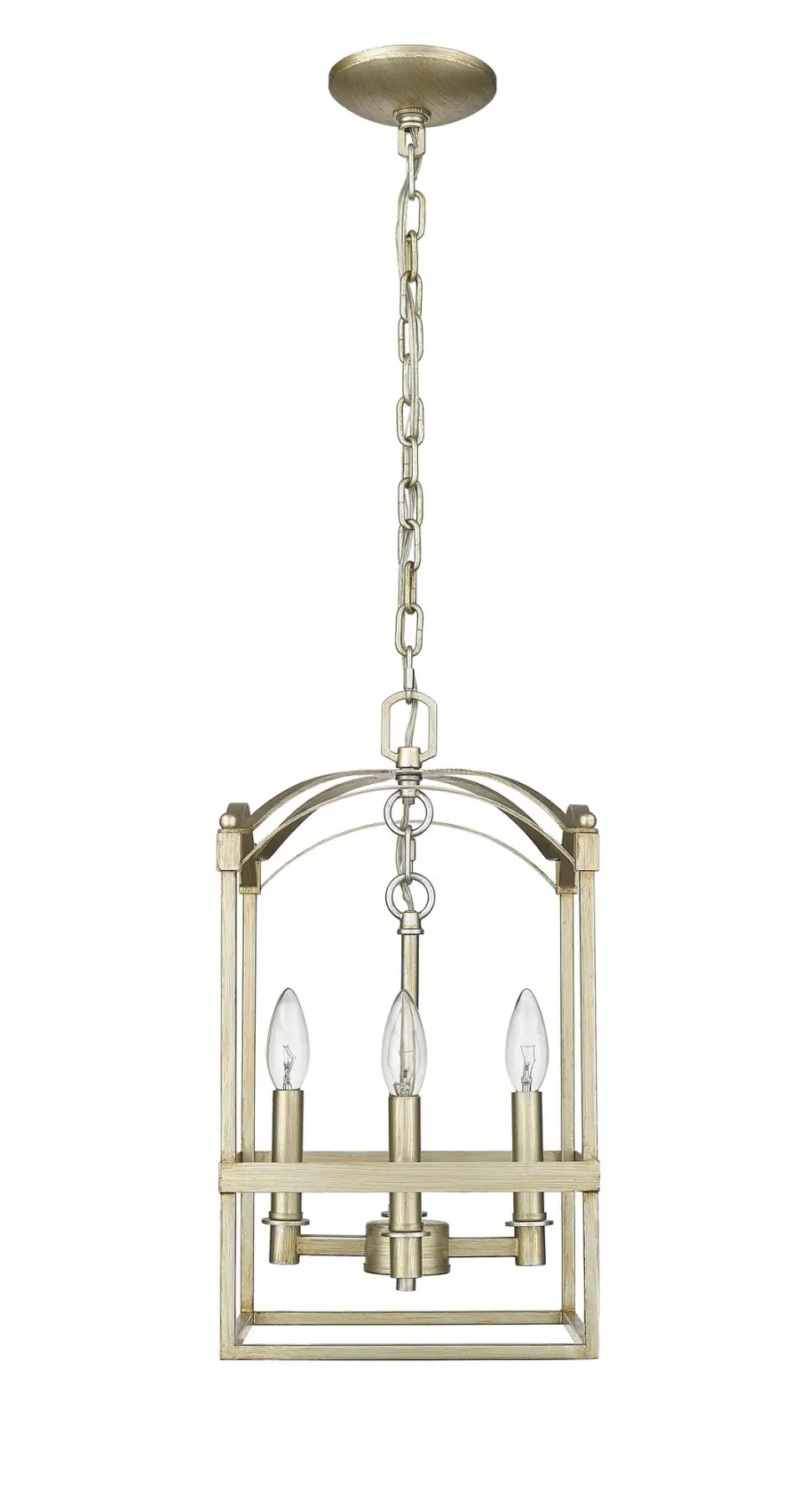 Cormac 4-Light Pendant in Washed Gold - Image 1