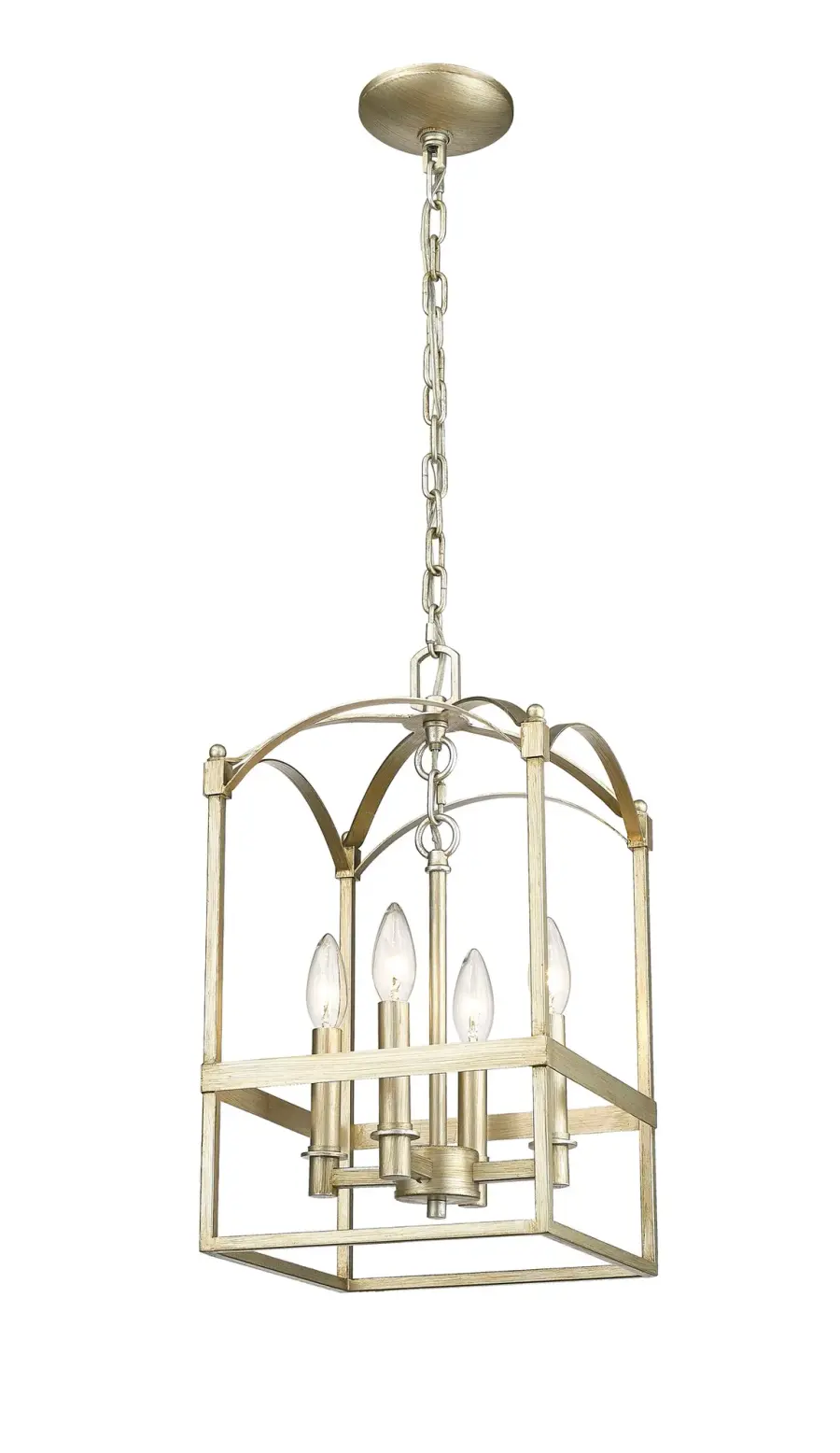 Cormac 4-Light Pendant in Washed Gold - Image 4
