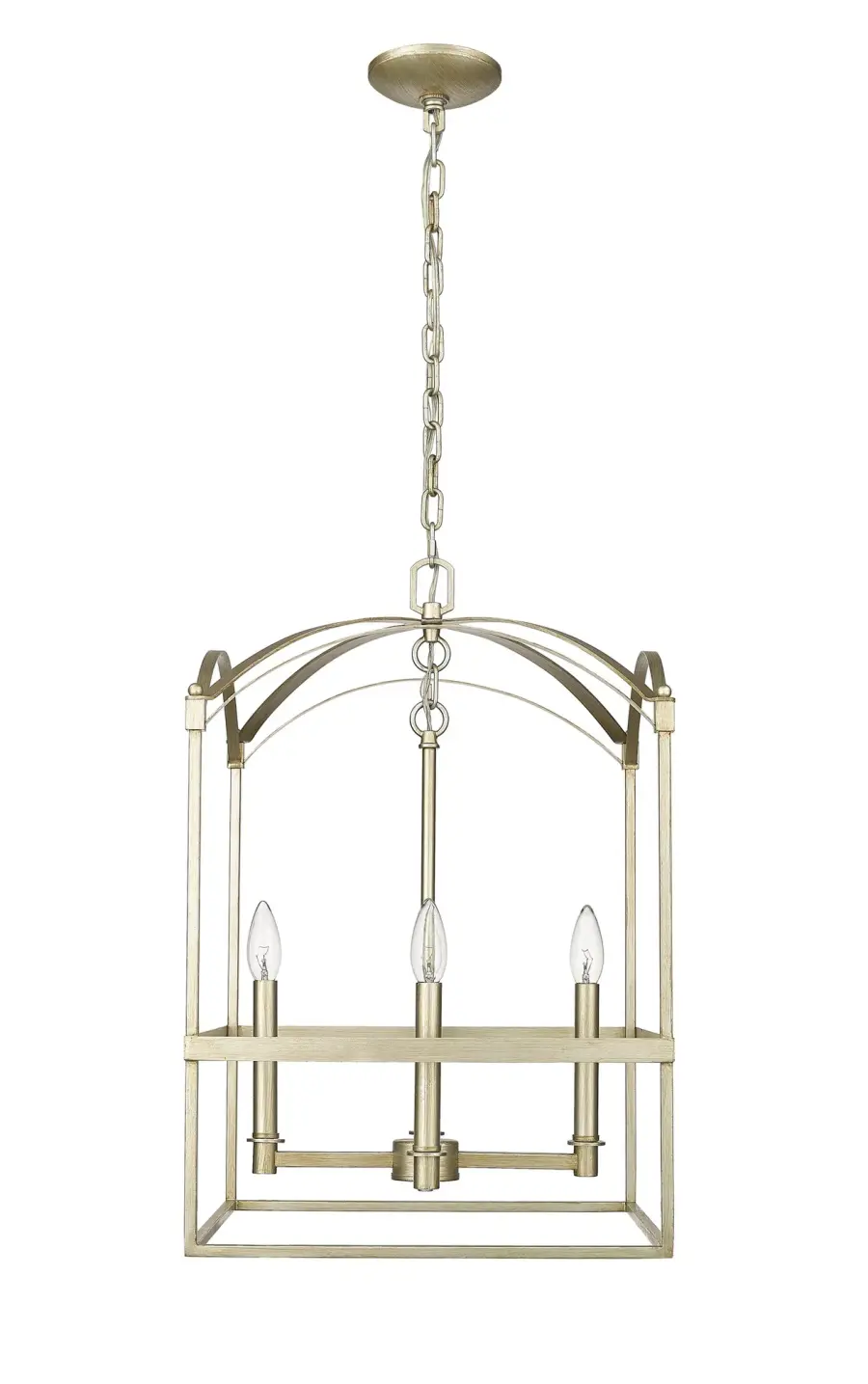 Cormac 4-Light Pendant in Washed Gold - Image 1