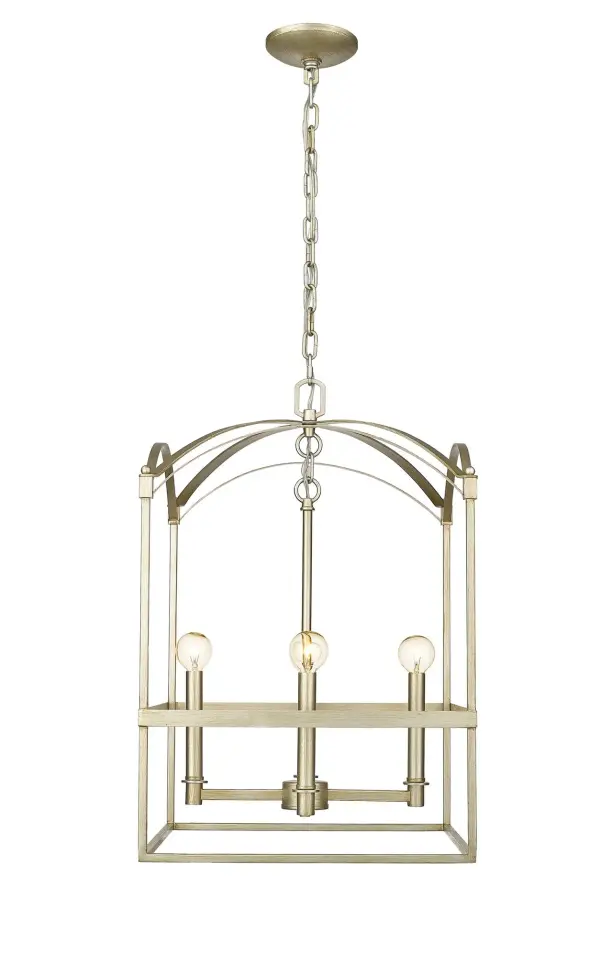 Cormac 4-Light Pendant in Washed Gold - Image 4