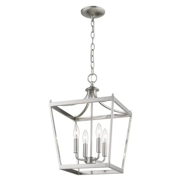 Kennedy 4-Light Chandelier in Satin Nickel - Image 2