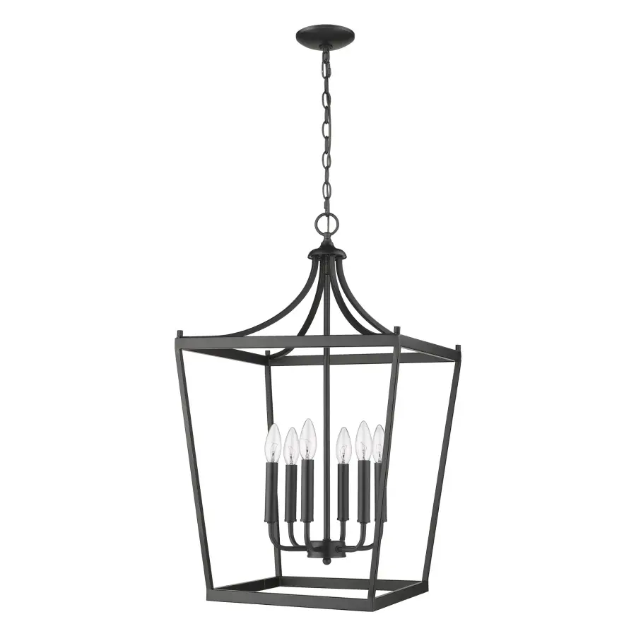 Compact Transitional Chandelier with Industrial Edge - Image 3