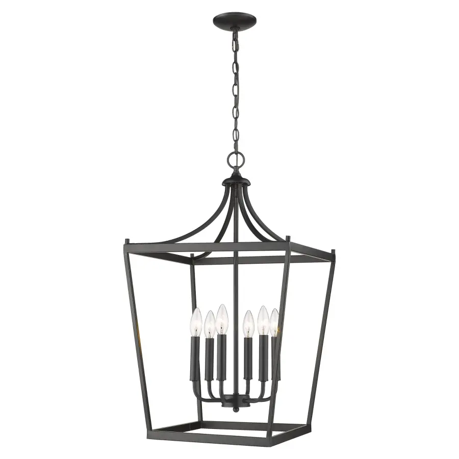Compact Transitional Chandelier with Industrial Edge - Image 4
