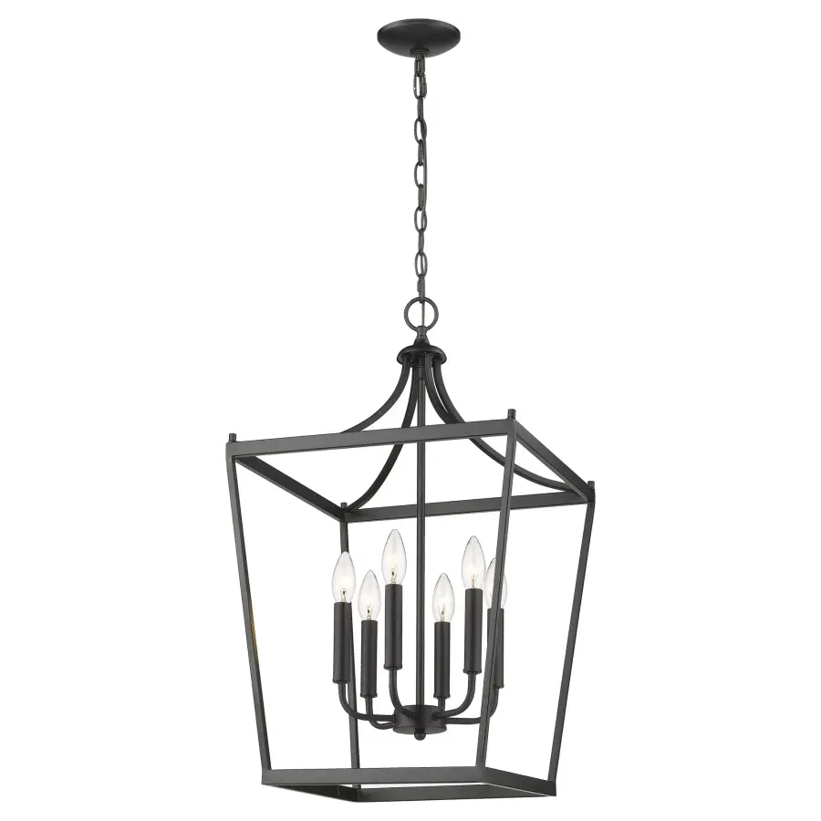 Compact Transitional Chandelier with Industrial Edge - Image 5