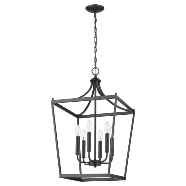 Compact Transitional Chandelier with Industrial Edge - Image 6