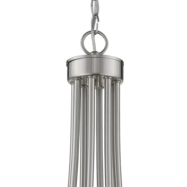 Sawyer 8-Light Chandelier in Satin Nickel - Image 6