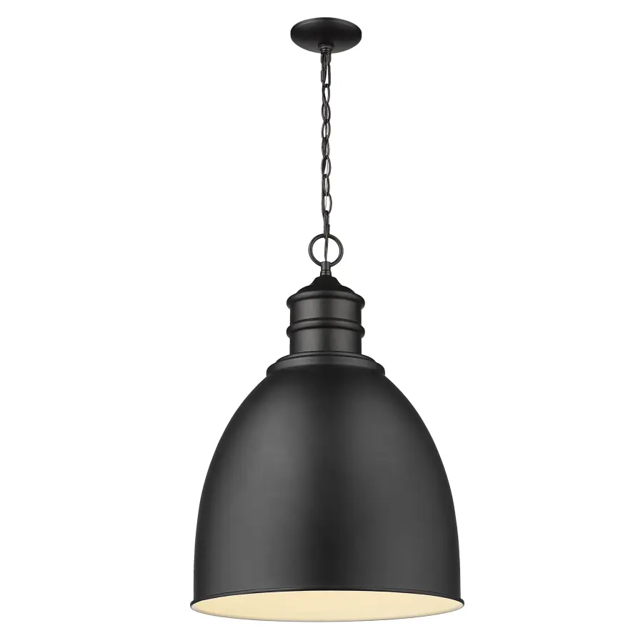 Colby 1-Light Pendant in Matte Black - Image 2
