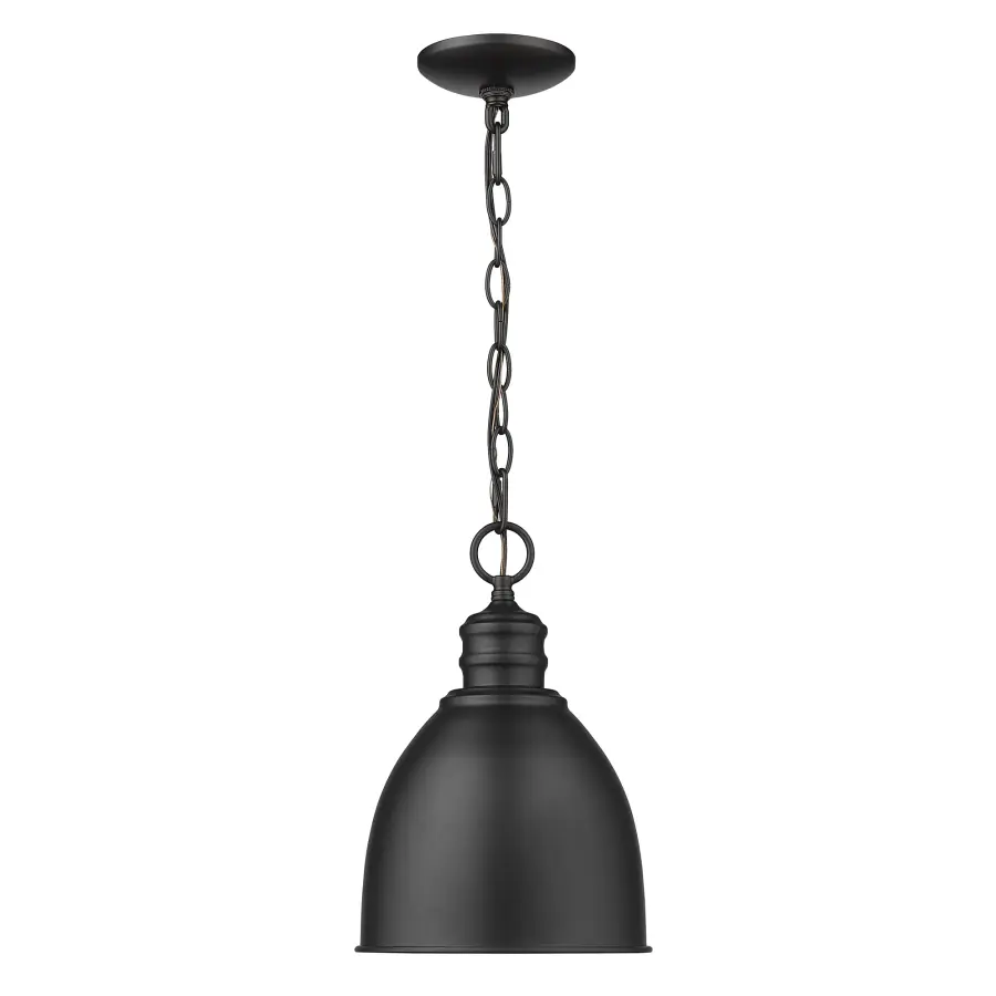 Colby 1-Light Pendant in Matte Black - Image 3