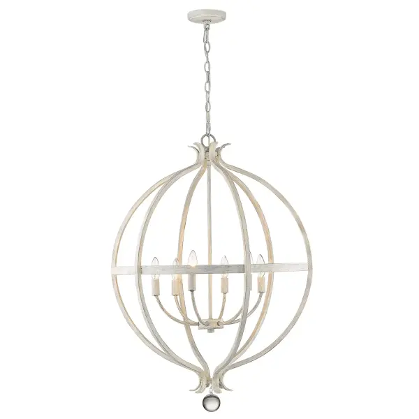 Charming Farmhouse Pendant with Classic Candelabra Style - Image 3