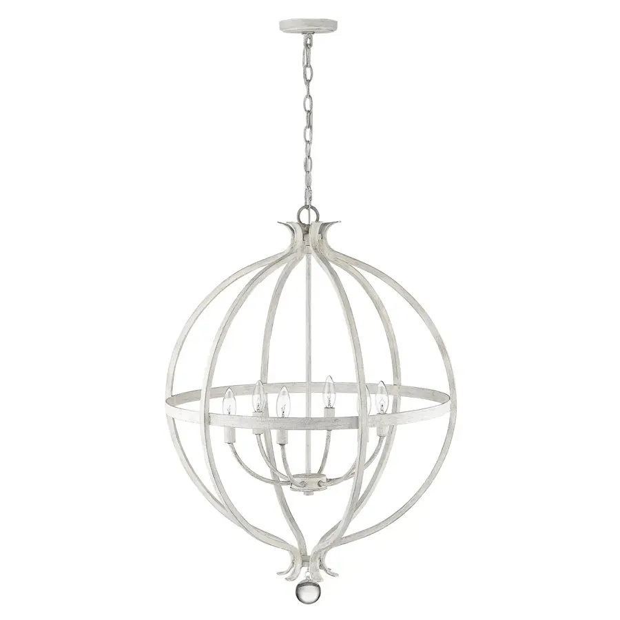 Charming Farmhouse Pendant with Classic Candelabra Style - Image 5