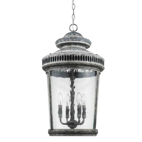 Kingston 4-Light Pendant in Antique Lead