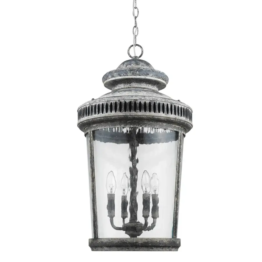 Kingston 4-Light Pendant in Antique Lead