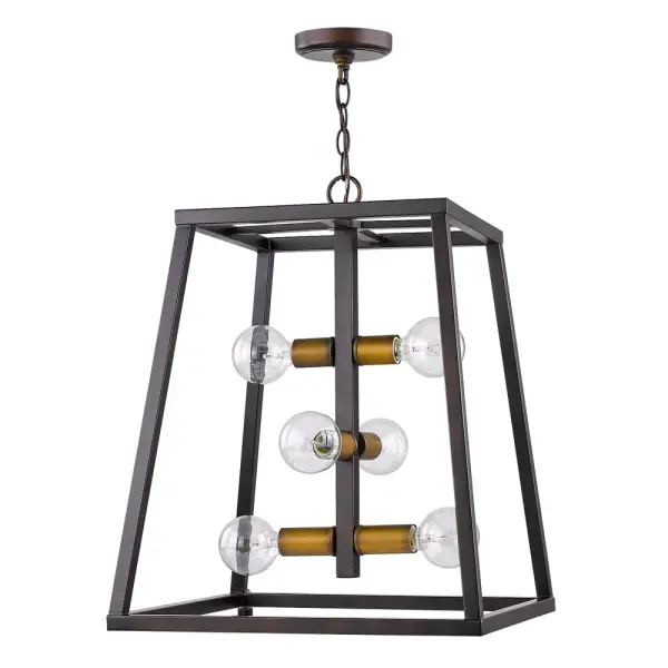 Classic 6-Light Pendant with Timeless Oil-Rubbed Bronze Finish