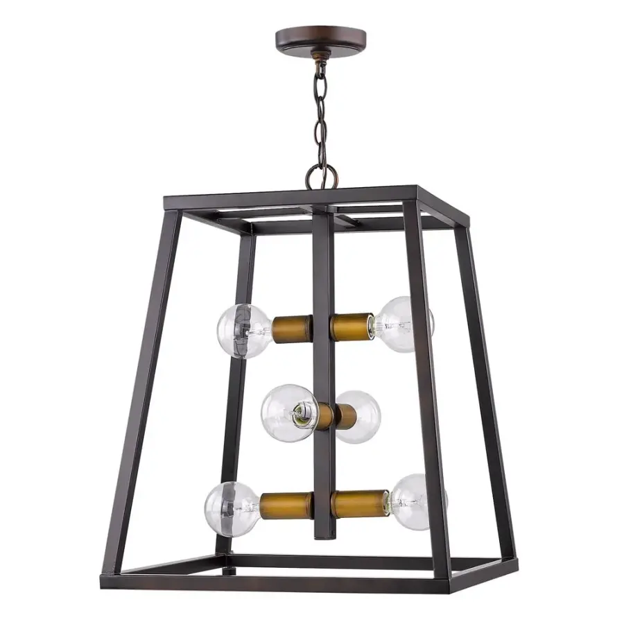 Classic 6-Light Pendant with Timeless Oil-Rubbed Bronze Finish