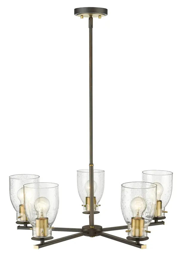 Shelby 5-Light Pendant in Oil-Rubbed Bronze - Image 5