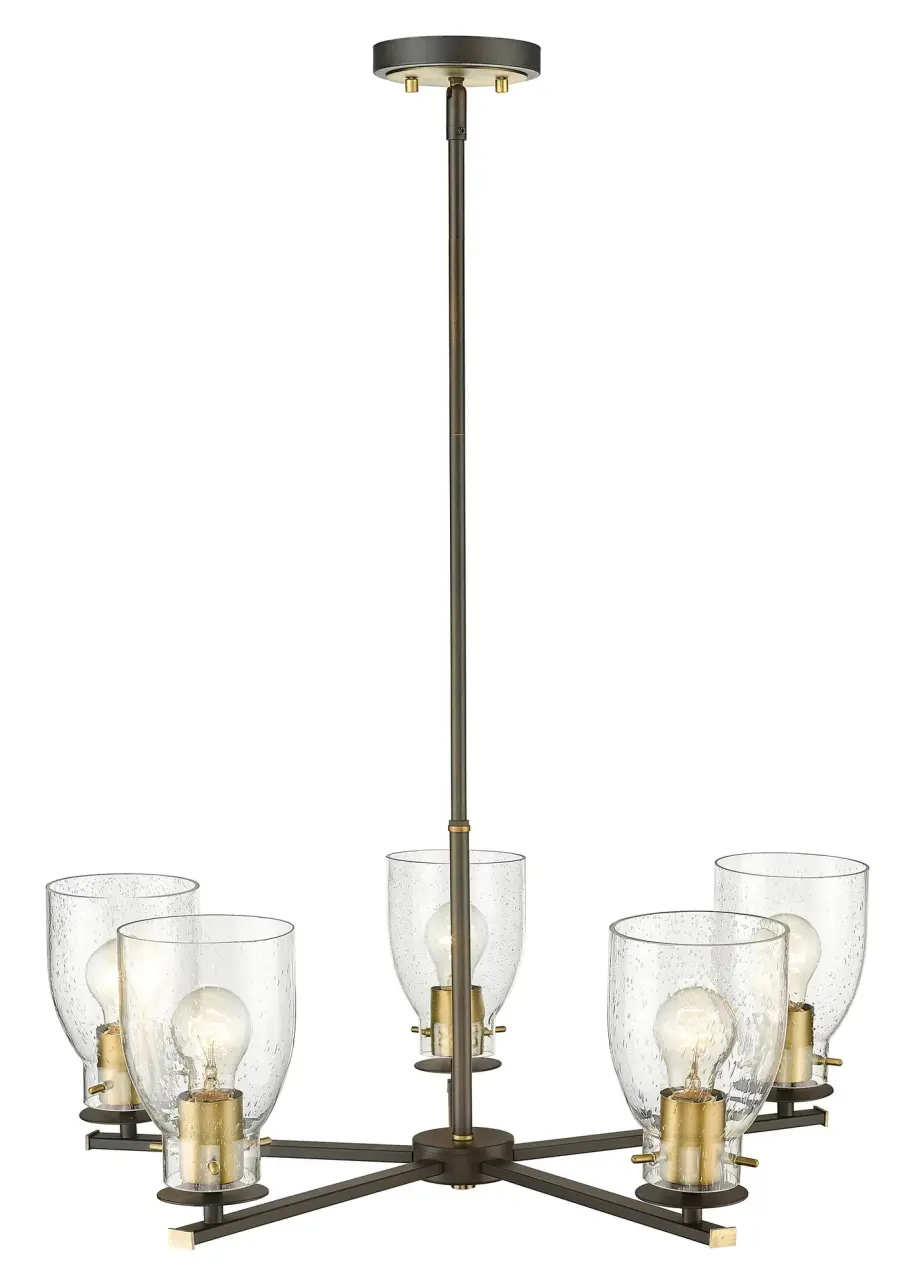 Shelby 5-Light Pendant in Oil-Rubbed Bronze - Image 5