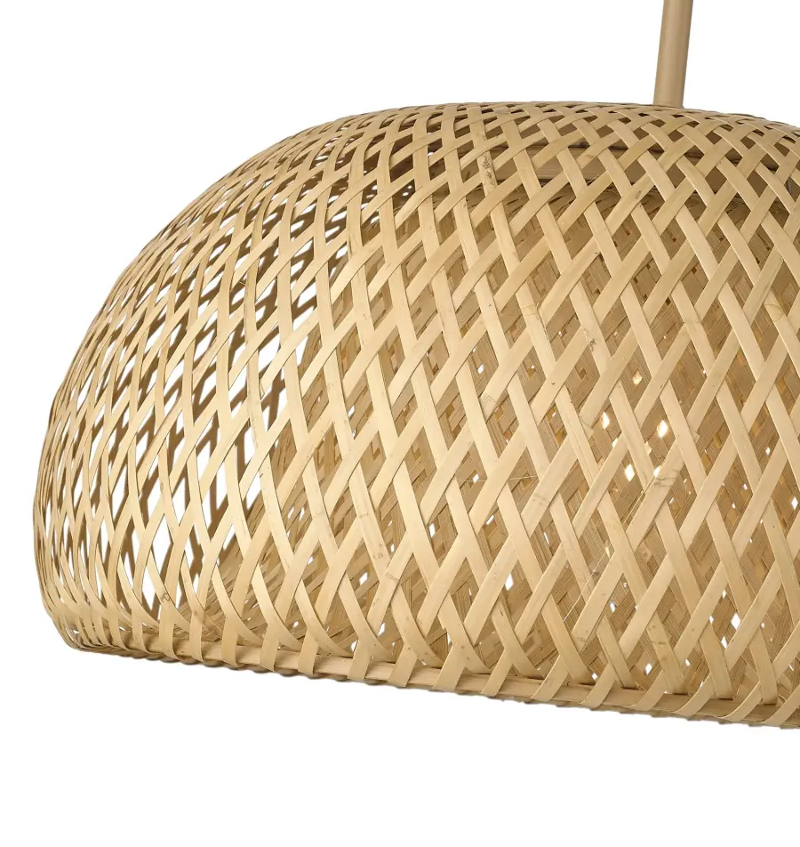 Berkshire 1-Light Wicker Pendant - Image 7
