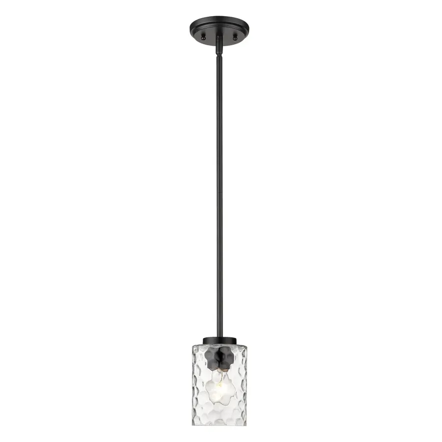 Livvy 1-Light Pendant in Matte Black - Image 5