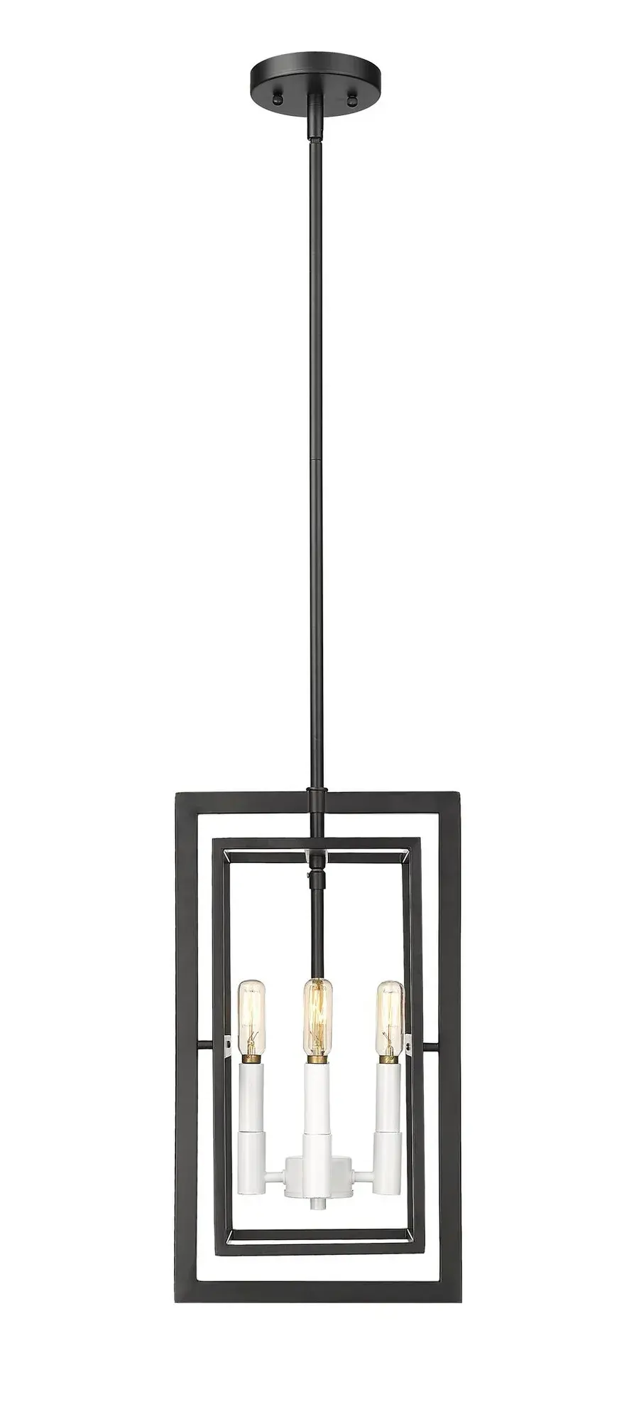 Milbank 4-Light Pendant in Matte Black - Image 2