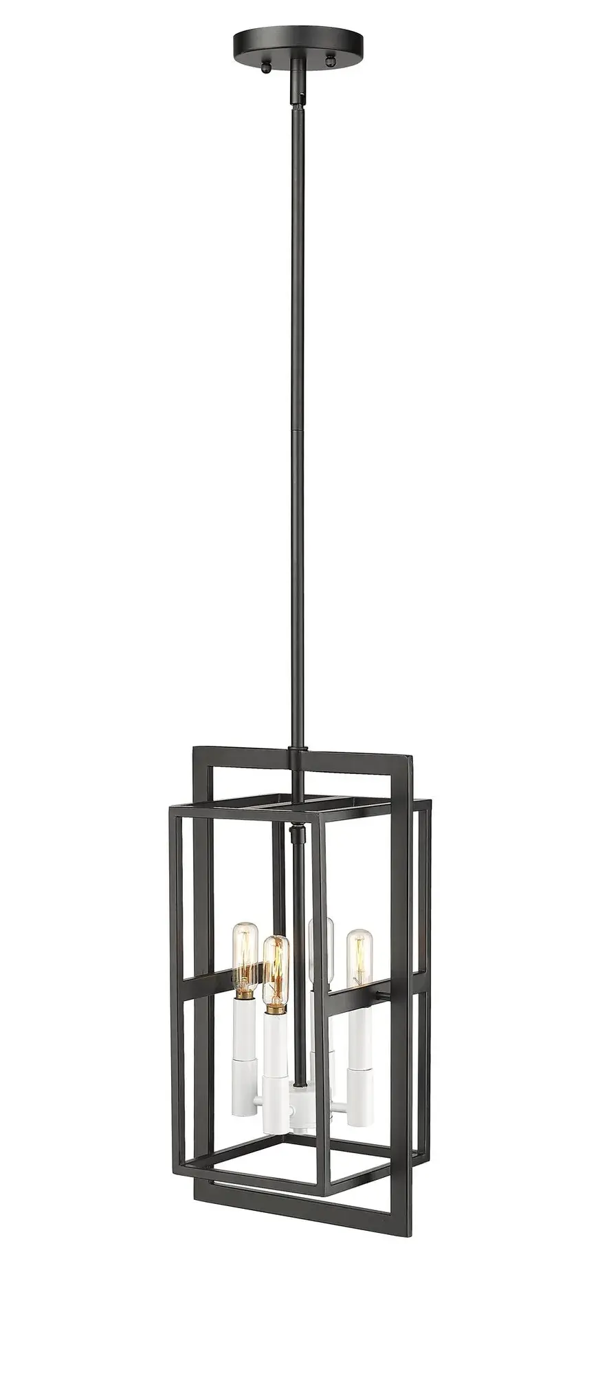 Milbank 4-Light Pendant in Matte Black - Image 5