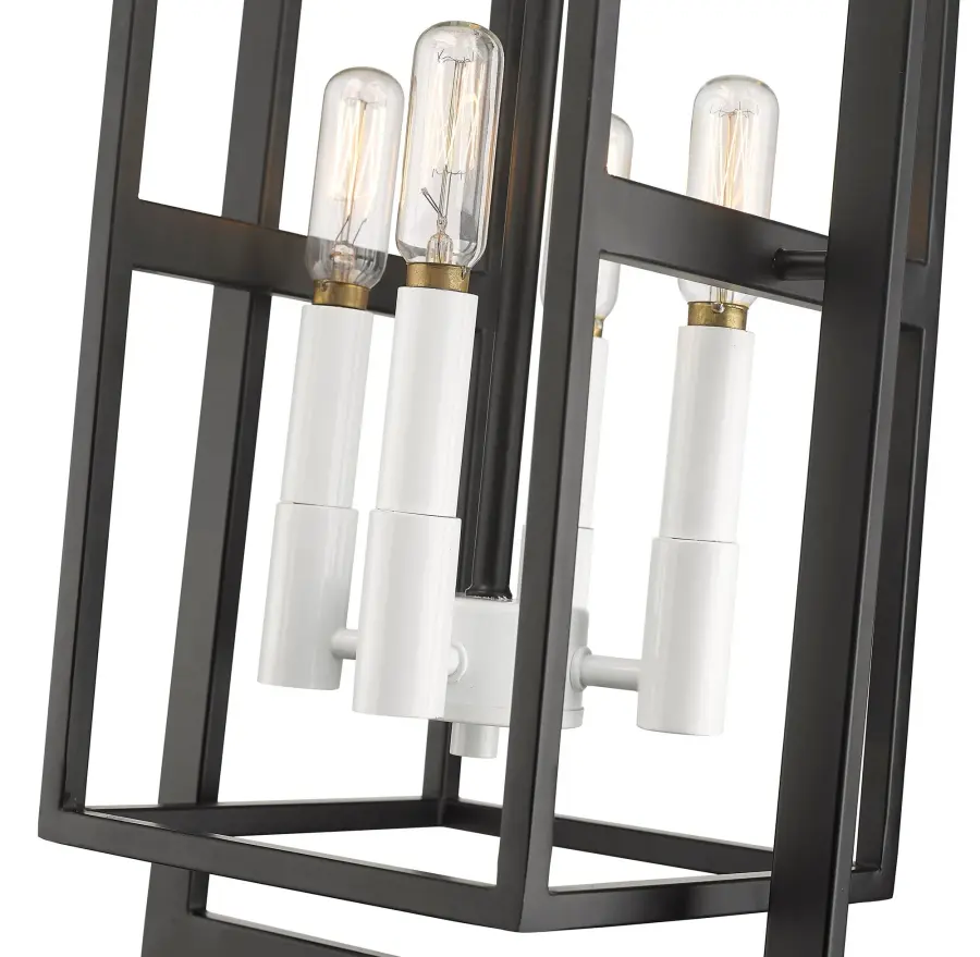 Milbank 4-Light Pendant in Matte Black - Image 6