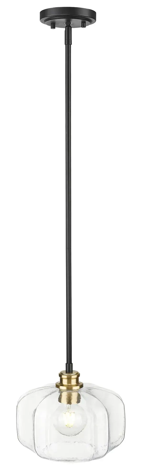 Oxley 1-Light Pendant in Matte Black - Image 3