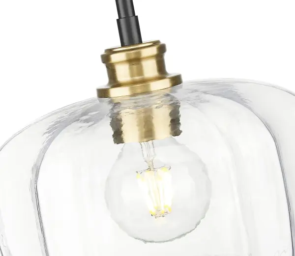 Oxley 1-Light Pendant in Matte Black - Image 6