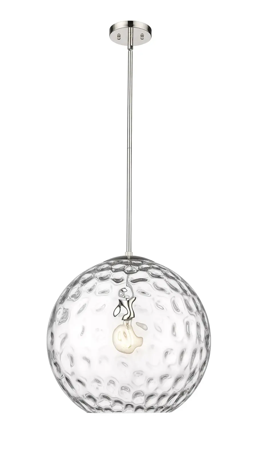 Mackenzie 1-Light Pendant in Polished Nickel - Image 2