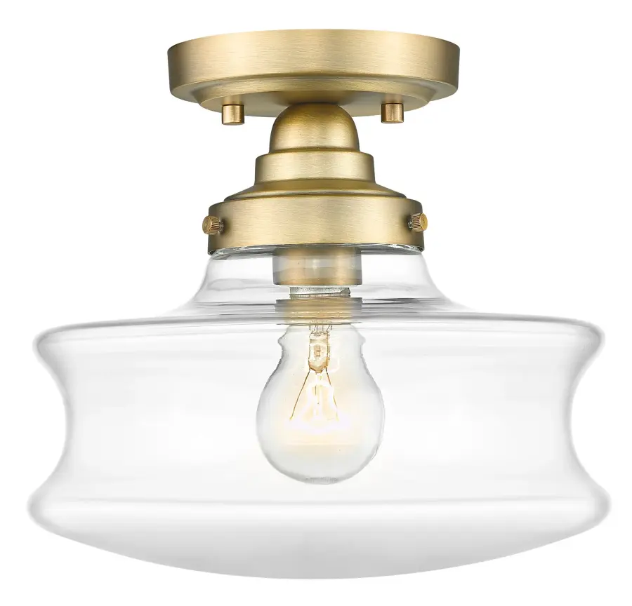 Keal 1-Light Semi Flush Mount - Image 2