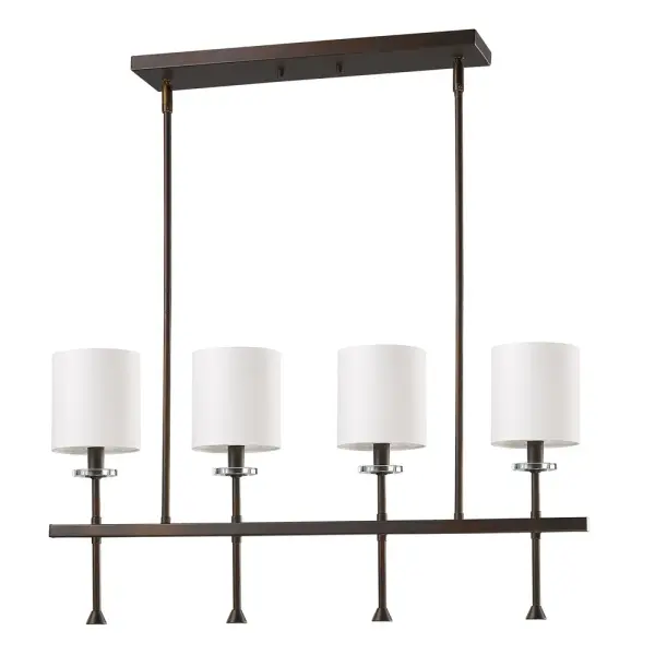 Kara 4-Light Pendant in Oil Rubbed Bronze