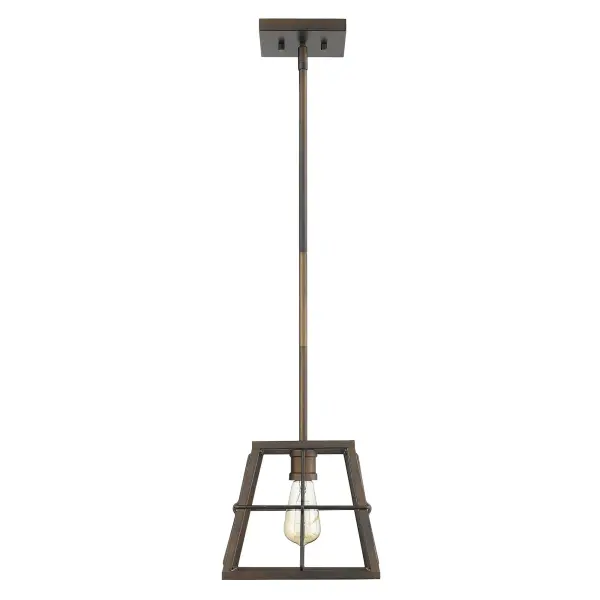 Charley 1-Light Mini-Pendant in Oil-Rubbed Bronze - Image 1