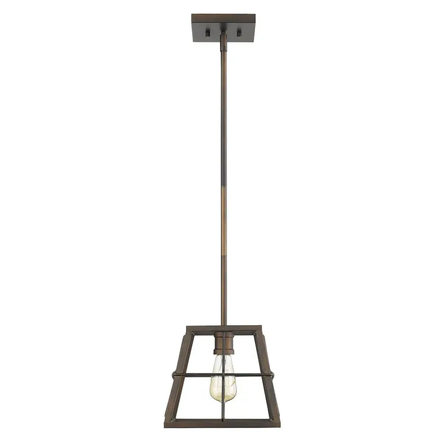 Charley 1-Light Mini-Pendant in Oil-Rubbed Bronze - Image 1