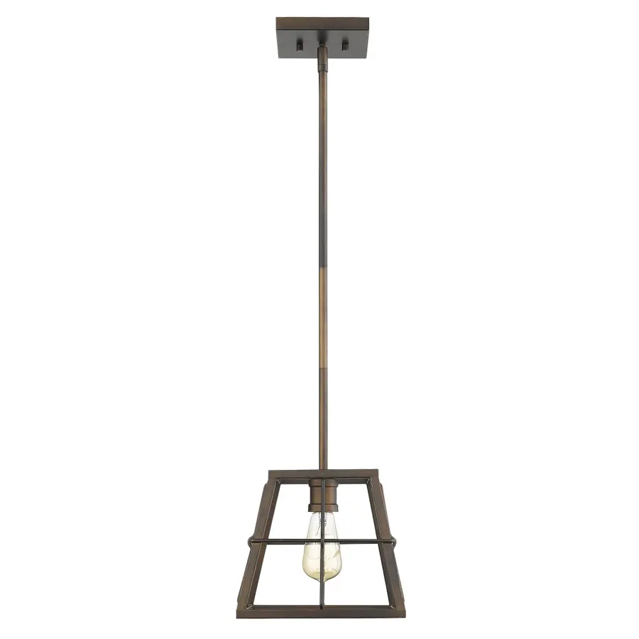 Charley 1-Light Mini-Pendant in Oil-Rubbed Bronze - Image 2
