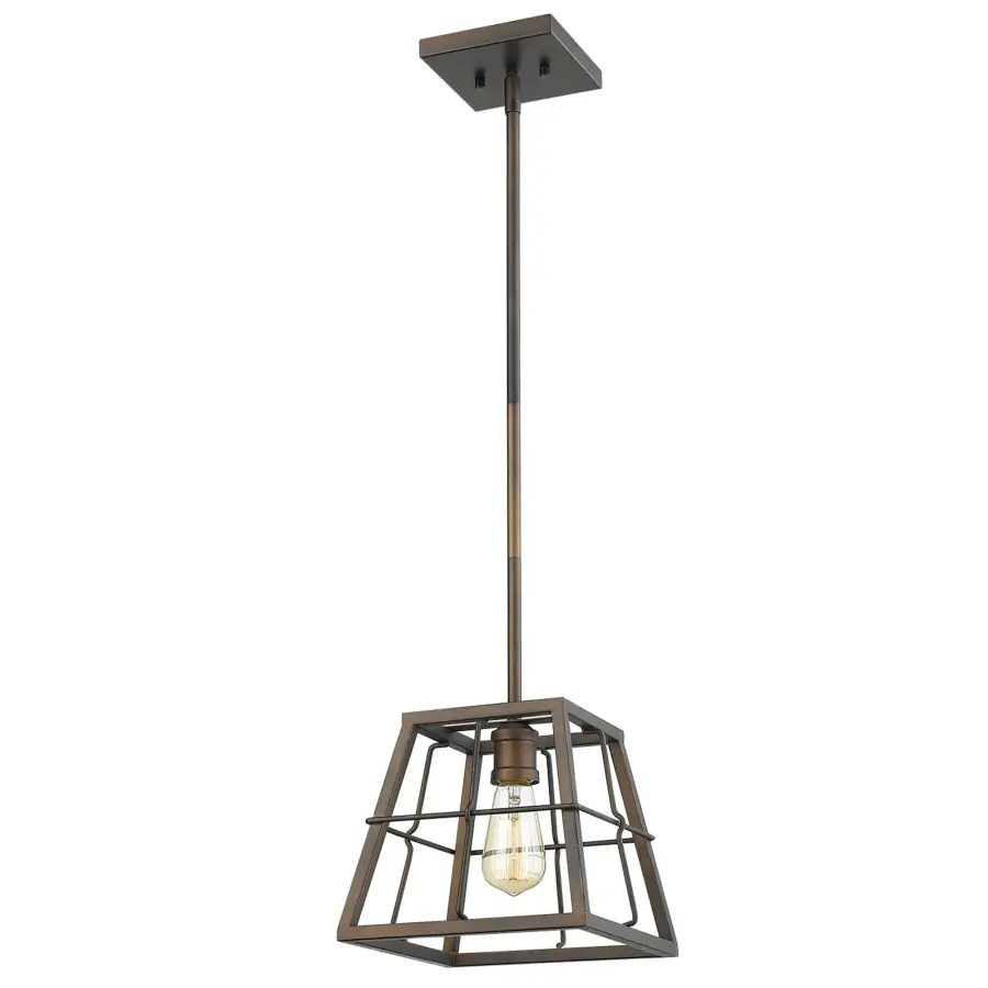 Charley 1-Light Mini-Pendant in Oil-Rubbed Bronze - Image 3