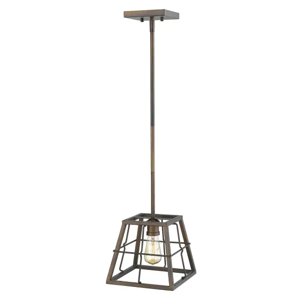 Charley 1-Light Mini-Pendant in Oil-Rubbed Bronze - Image 4