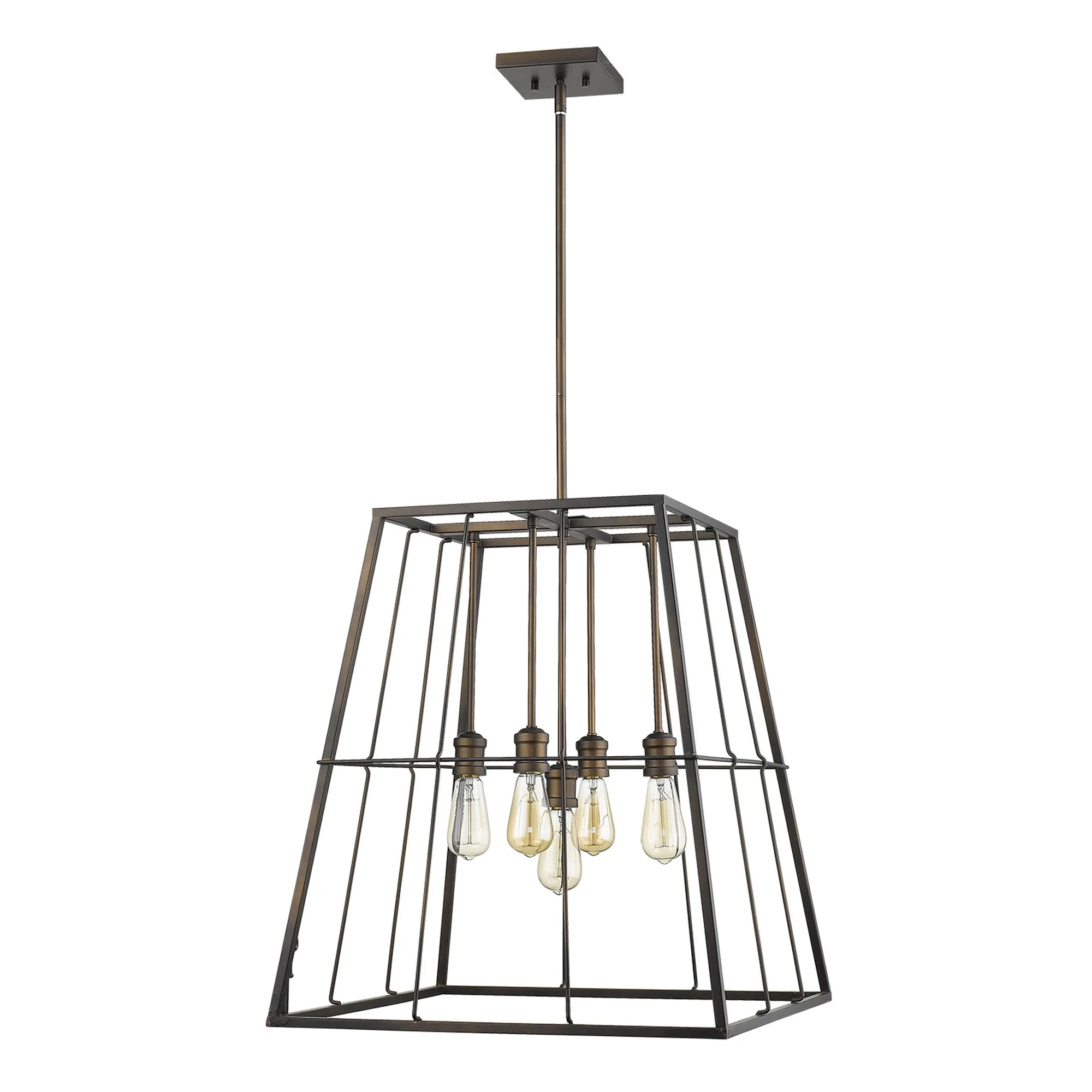 Charley 5-Light Pendant in Oil-Rubbed Bronze