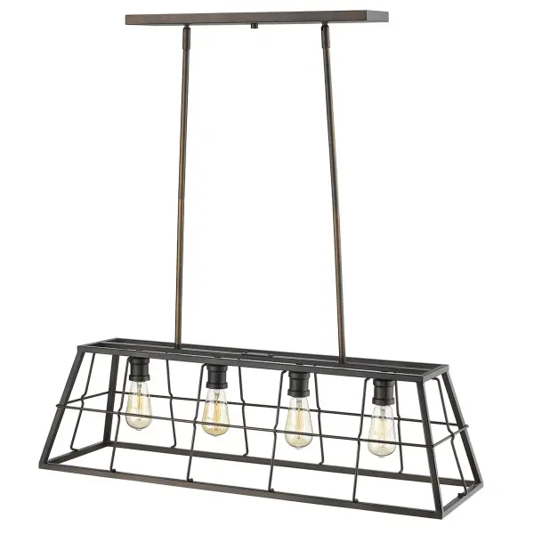 Charley 4-Light Pendant in Oil-Rubbed Bronze - Image 3