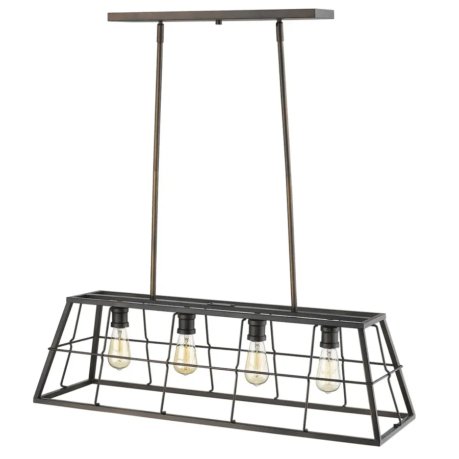 Charley 4-Light Pendant in Oil-Rubbed Bronze - Image 3