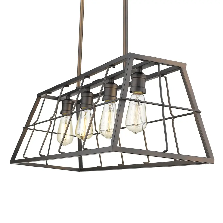 Charley 4-Light Pendant in Oil-Rubbed Bronze - Image 6